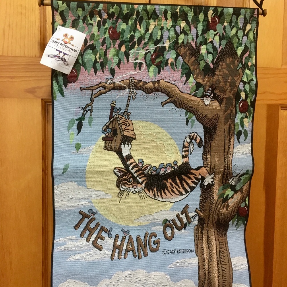Gary Patterson Wall Hanging: "The Hang Out"